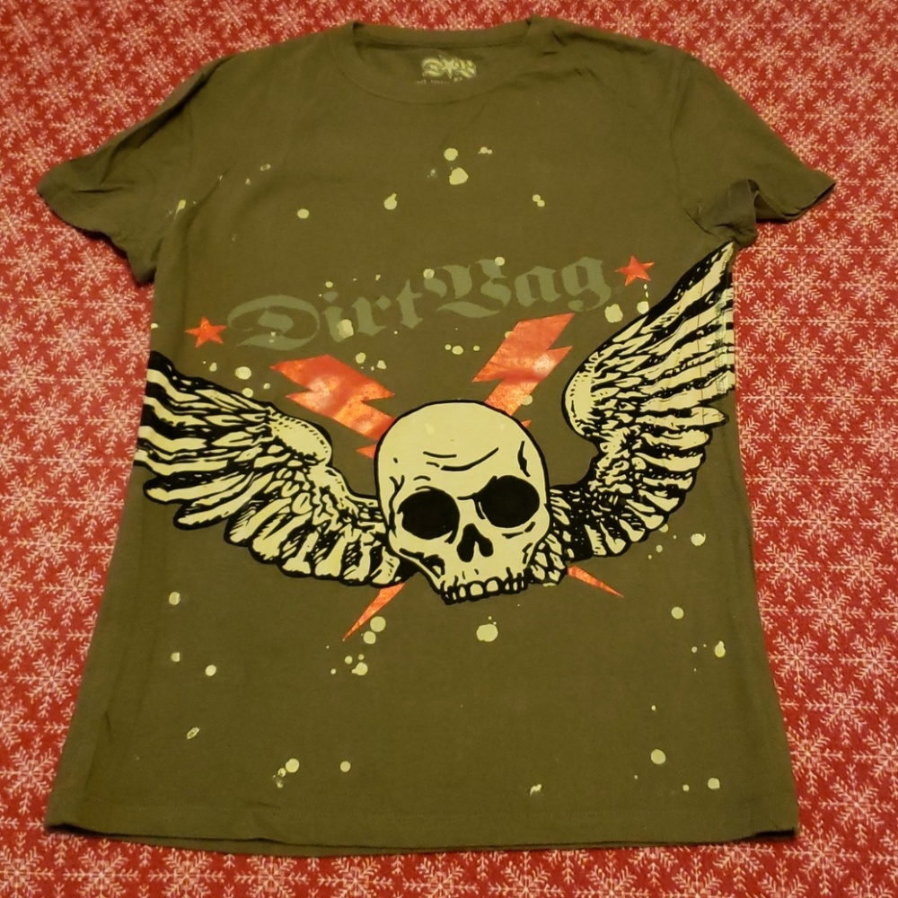 Dirt Bag Skull Shirt
